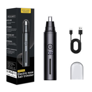 Nose Hair Trimmer Painless Safe Quick Clean Nasal Ear Remover USB Rechargeable Portable Men Grooming Device Hair Remover