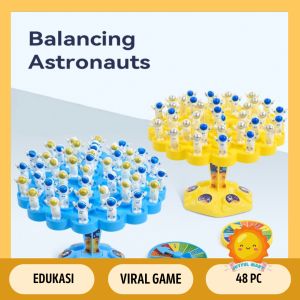 Mainan Edukasi Astronot Balancing