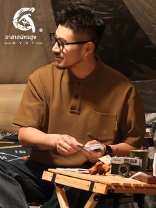 GYXT | เสื้อโปโลคอปก ทรงหลวมไซส์ใหญ่ สำหรับฤดูร้อน