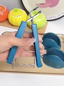 Kitchen Anti-scalding Bowl Clip Heat Insulation Non-slip Food Grade Holder for Oven Microwave Steamer Kitchen Use