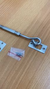 HAK ANGIN KOTAK GARIS KEEGAN KG-003 SN ( WINDOWS HOOK) / BESI PENAHAN JENDELA