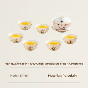 Kamjove | Household Tea Brewing Set Ceramic