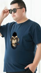 Kaos Distro Jumbo Bigsize Cowo Katun Combed 3XL 4XL 5XL