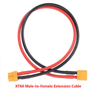 Cáp Nối Dài Silicon 10AWG Với Đầu Nối XT60H Cái-sang-đực Dành Cho Pin Mô Hình Điều Khiển Từ Xa Lõi Đồng Mạ Vàng Bọc Thiếc