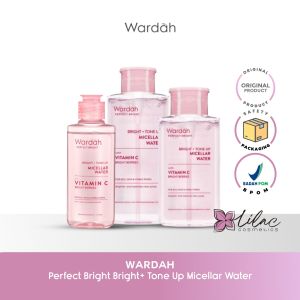 Wardah Perfect Bright Tone Up Micellar Water with 4X Bright Berries 100 mL