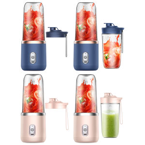 【HOSPORT】Portable Blender USB Rechargeable 40W Mini Juice Blender Cup Automatic Small Electric Juicer Wireless Smoothie Blender