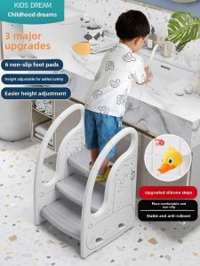 Baby Hand Washing Ladder Baby Hand Washing Step Mat Pedal Childrens Washstand Footstool Bathroom Stool Stairs
