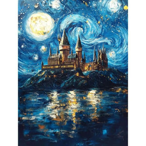 Seaside Castle Jigsaw Puzzle 500/1000/1200/2000PCS Paper Puzzle Coastal Scene Relaxing Game Home Decor Gift