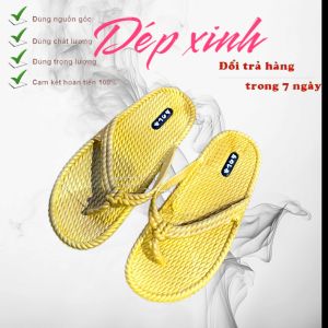 dép kẹp xỏ ngón nử dép bính nhựa pvc M0308 chống trơn mềm dẻo