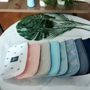 Dompet Kecil Nylon Oxford Anti Air Kabel HP Charger Gadget Travel Pouch Organizer JCG05