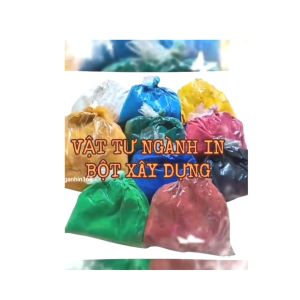 100 gram Bột màu dùng pha tượng vôi xi măng chà ron gạch sơn chậu...