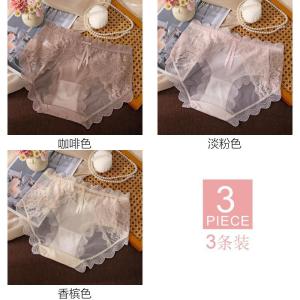กางเกงชั้นในลูกไม้เซ็กซี่ไซส์ใหญ่สำหรับผู้หญิง กางเกงชั้นในลูกไม้เนื้อเดียวไร้ตะเข็บ กางเกงชั้นในทรงสามเหลี่ยมสำหรับฤดูใบไม้ร่วงและฤดูหนาว กางเกงชั้นในผ้าฝ้ายแท้สำหรับผู้หญิง