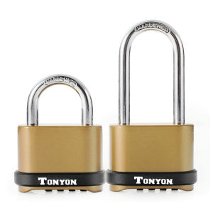 4 Digits Combination Padlock Waterproof Code Lock Password Padlock for Door Garage Plant Escape Room