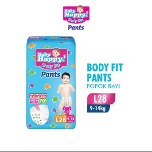 BABY HAPPY PANTS L 28 Pcs