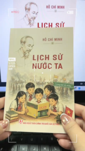 Sách Lịch Sử Nước Ta (Tái bản 2026 Có Tranh Minh Họa Tự Tô Màu) - Tác Giả Hồ Chí Minh - NXB Chính trị Quốc gia Sự thật