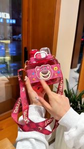 Bình Nước 2 Kiểu Uống Có Dây Đeo Disney 800ml Cho Bé-JA SHOP