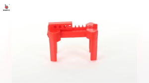 KKmoon Ball Valve Lockout Valve Safety Lock Uniform Injection Molding for Industrial Use