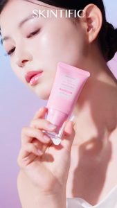 SKINTIFIC Bright Fit Serum Sunscreen 50g SPF50+ PA++++ Niacinamide α‑Arbutin TXA Brightening Sun Cream 360‑Degree Full UVA‑UVB Protection Glow Boost Daily Facial Sunscreen For Dull Skin
