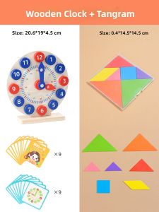 Tler | Learning Digital Clock for Kids Time Recognition Educational Toy