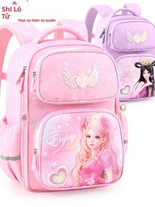 Túi Xách Công Chúa Nhẹ Cho Bé Gái Tiểu Học Túi Đựng Sách Học Sinh Túi Xách Công Chúa Dung Tích Lớn Túi Xách Học Sinh Mới 2025