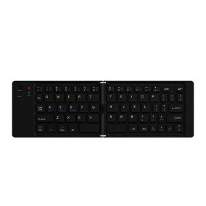 Kebidumei | KEBIDUEMEI Bluetooth Foldable Keyboard Mini Rechargeable Keyboard Portable Slim Keyboard Computer Accessories For Window Android