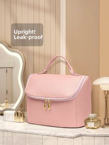 Upright Portable Makeup Bag