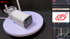 Hi-view กล้อง WiFi รุ่น HW-33B30W 3MP ภาพสี 24 ชม. พูดคุยได้ ดูผ่านแอปมือถือสะดวก