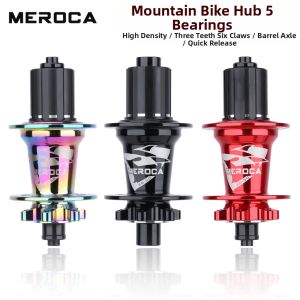MEROCA | Mô Tơ Xe Đạp Núi 6-Pawl 5-Bạc Thru-Axle Nhanh Tháo Lắp Phanh Đĩa 32-Lỗ