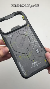 SKINARMA Vigor XE Mag-Charge Case for iPhone 18 Pro (6.3)/ 18 Pro Max (6.9) - Onyx/ Grey/ Blue