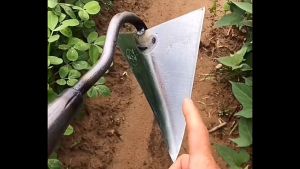 จอบยกร่อง ขุดร่อง ขึ้นคูดิน ปลูกผัก ปลูกมัน การเกษตร ใช้ในฟาร์มและในครัวเรือนได้