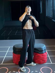 Breathable Skin-Friendly Loose Waist Sport Pants For Summer