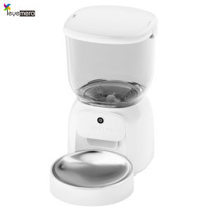 DUDUPET Smart Pet Feeder Automatic Cat and Dog Food Dispenser Video Interactive Feeder 4L