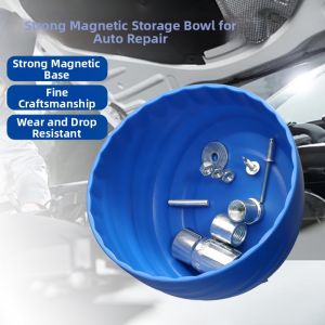 ZHANGRONGTU | Magnetic Bowl Screw and Small Parts Storage Box Tool Accessory