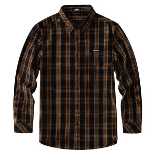 Jeep | Jeep Pure Cotton Plaid Shirt Mens British Retro Casual Collar Workwear Jacket Breathable Long Sleeve Autumn Winter Outerwear