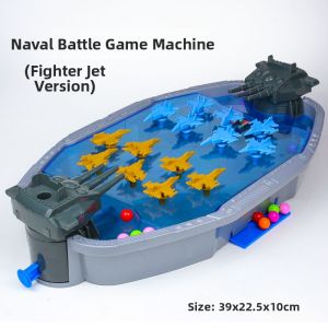 Family Interactive Double Player Naval Pinball Table