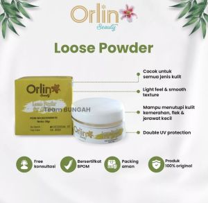 BEDAK TABUR LOOSE POWDER/bedak tabur setting powder/tahan lama