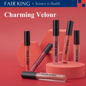 FAIR KING Fashion Women Matte Velvet Liquid Lipstick Long Lasting Moisturizing 6 Color Makeup Lip Glaze Lip Gloss Cosmetic