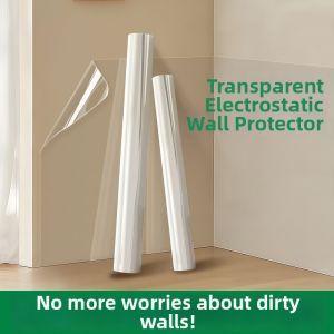 Non-damaging Transparent Electrostatic Wall Protection Film