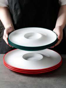 จานมิโมเนอร์ทรงกลมสำหรับทานอาหารกลางวัน จานใส่น้ำจิ้ม จานใส่น้ำผึ้ง จานใส่ข้าวหมูสับ จานใส่อาหารจานเล็ก จานใส่อาหารจานใหญ่