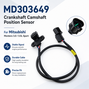 High Quality MD303649 For Mitsubishi Montero 3.0 3.5L Sport Crankshaft Camshaft Crank Cam Position CMP Sensor