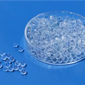 100g Batu Didih Laboratorium Boiling Chip Glass Beads Batu Didih Kaca 5mm-6mm