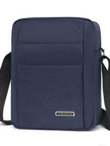 Mens Multi-layer Large Capacity Single Shoulder Oxford Cloth Waterproof Outdoor Travel Bag Casual Fashionable Durable Crossbody Bag