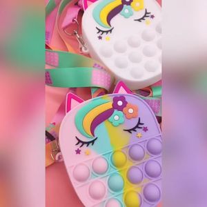 TAS ANAK PEREMPUAN TAS ANAK POP IT JELLY ALIS