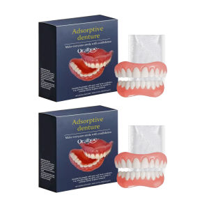 oralhoe | Bộ Răng Giả Silicon Toàn Bộ Hàm Trên Hàm Dưới Miếng Dán Răng Tạm Thời Làm Trắng Răng Dùng Được Cho Cả Nam Và Nữ Bộ Dụng Cụ Chăm Sóc Răng Miệng