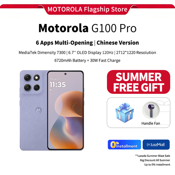 Motorola G100 Pro | Dimensity 7300 | 6.7'' OLED 120Hz 2712*1220 ...