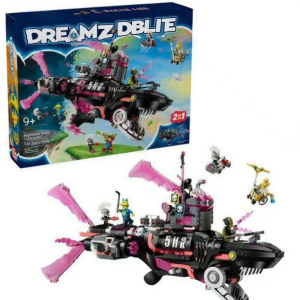 Dream City Hunter Series Nightmare Shark Submarine Building Toy Gift