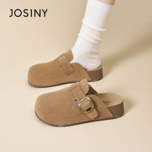 Josiny | Thick-soled Birkenstock Slides Slip-on Soft-soled Womens Shoes