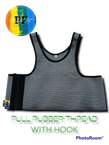 chest binder full rubber breathable breast binder for lesbian and transman corsets with hook