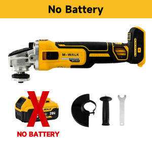 M-WALK 125mm Brushless Electric Angle Grinder Polishing Cutting Machine Cordless Angle Grinder Tools For Dewalt 20v Battery Pin