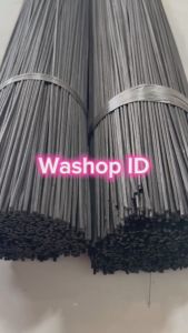 Ruji Hitam 1.8mm panjang 70cm isi 950+ Jeruji sangkar burung lidi bambu non fiber